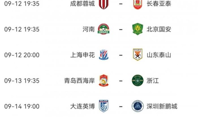 榜首易主or分差拉大？蓉城亚泰“首尾对决”，5轮1胜申花大战泰山