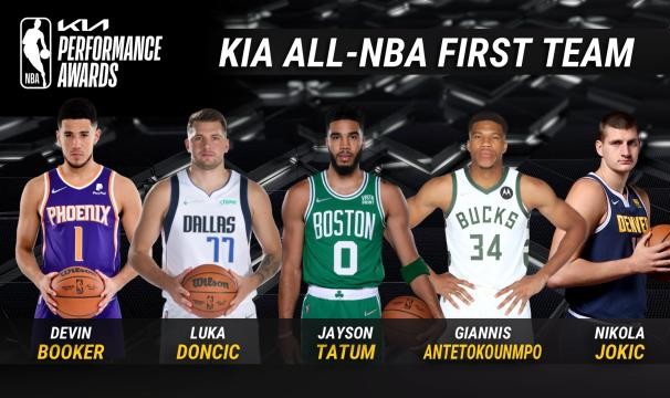 开云官网-字母哥“满分”入选最佳一阵，年轻球星开始抢班夺权